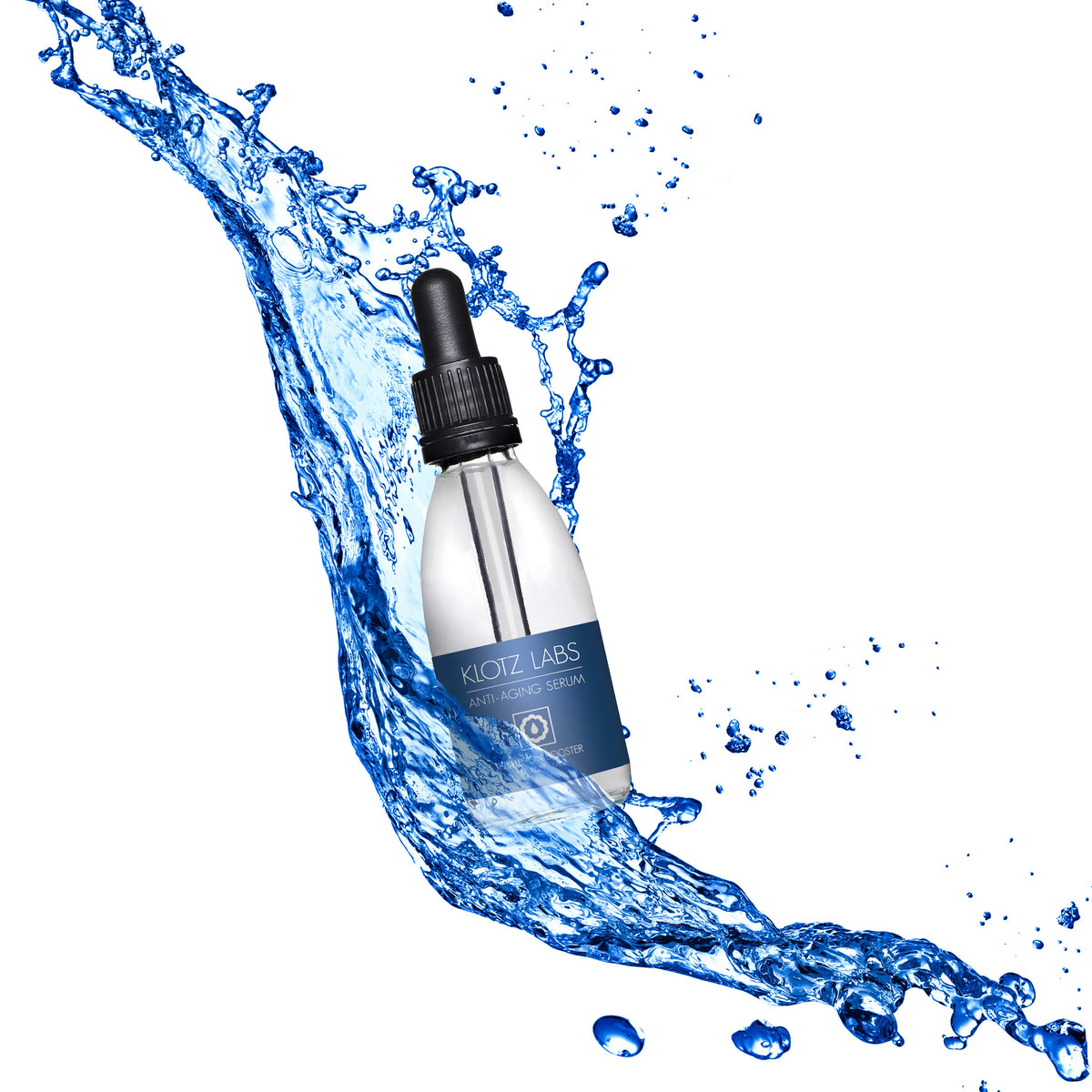 KLOTZ LABS Hyaluron Booster Serum mit Wasser